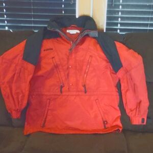 Men's L Columbia Hooded Ski Parka